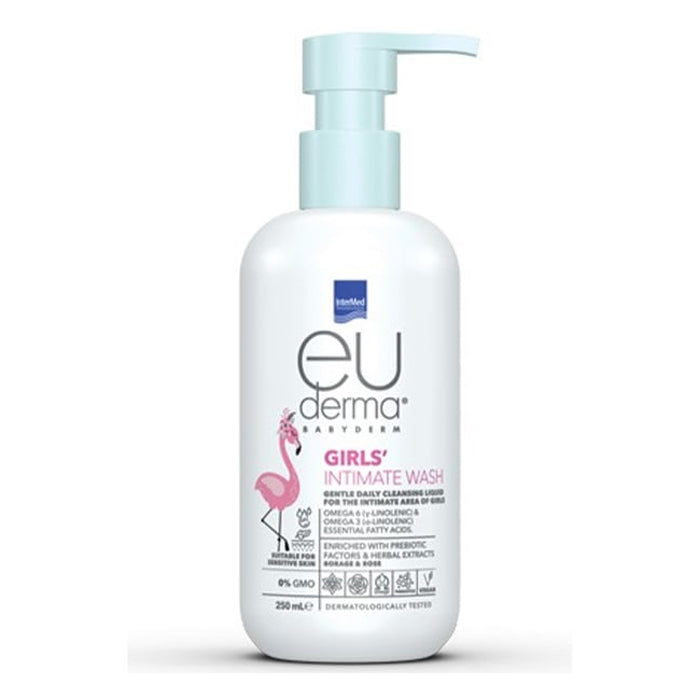 Euderma Babyderm Girls’ Intimate Wash 250ml
