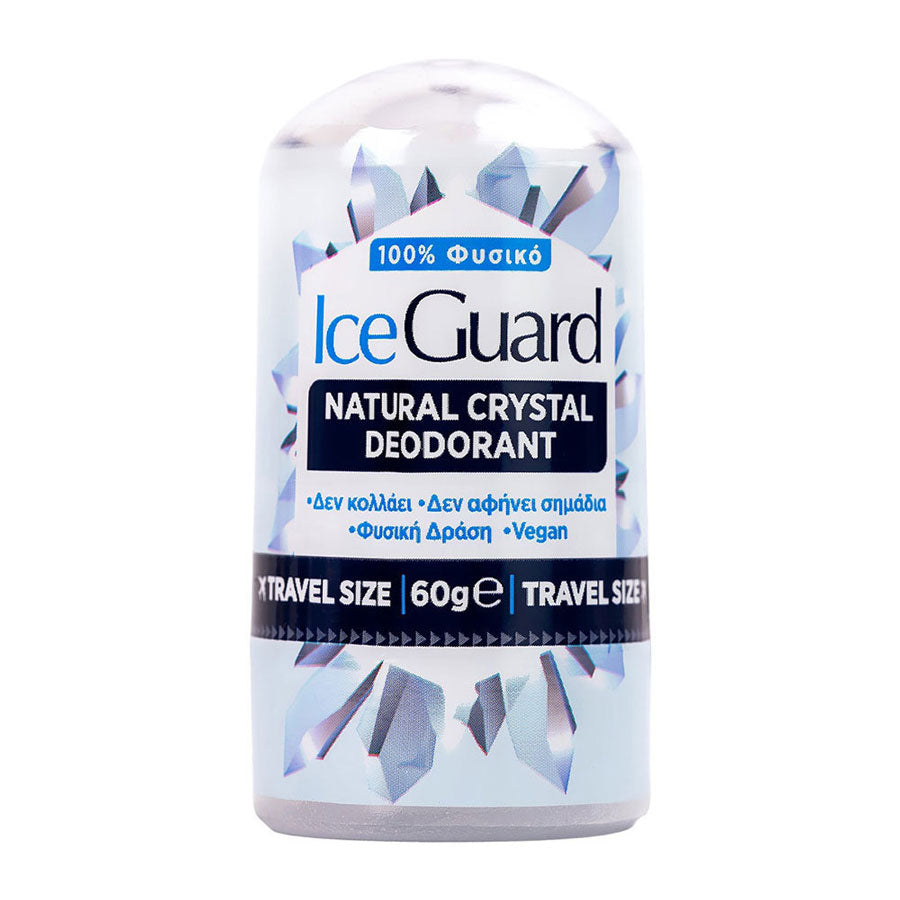 Optima Ice Guard Natural Crystal Deodorant Travel Size 60gr