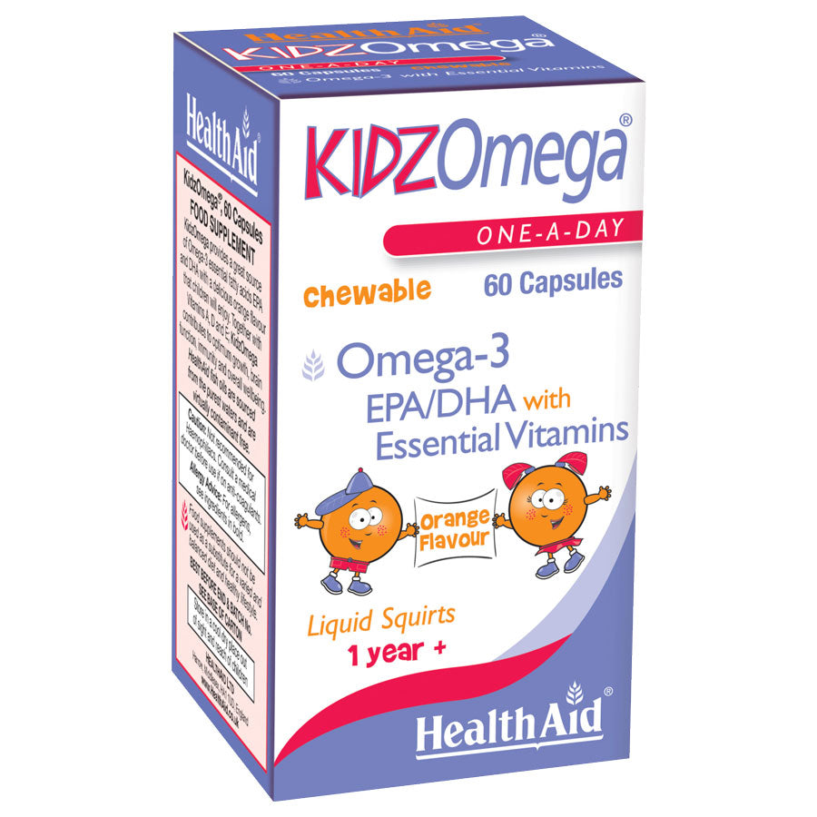 KidzOmega 3 & Vitamins Chewable 60caps
