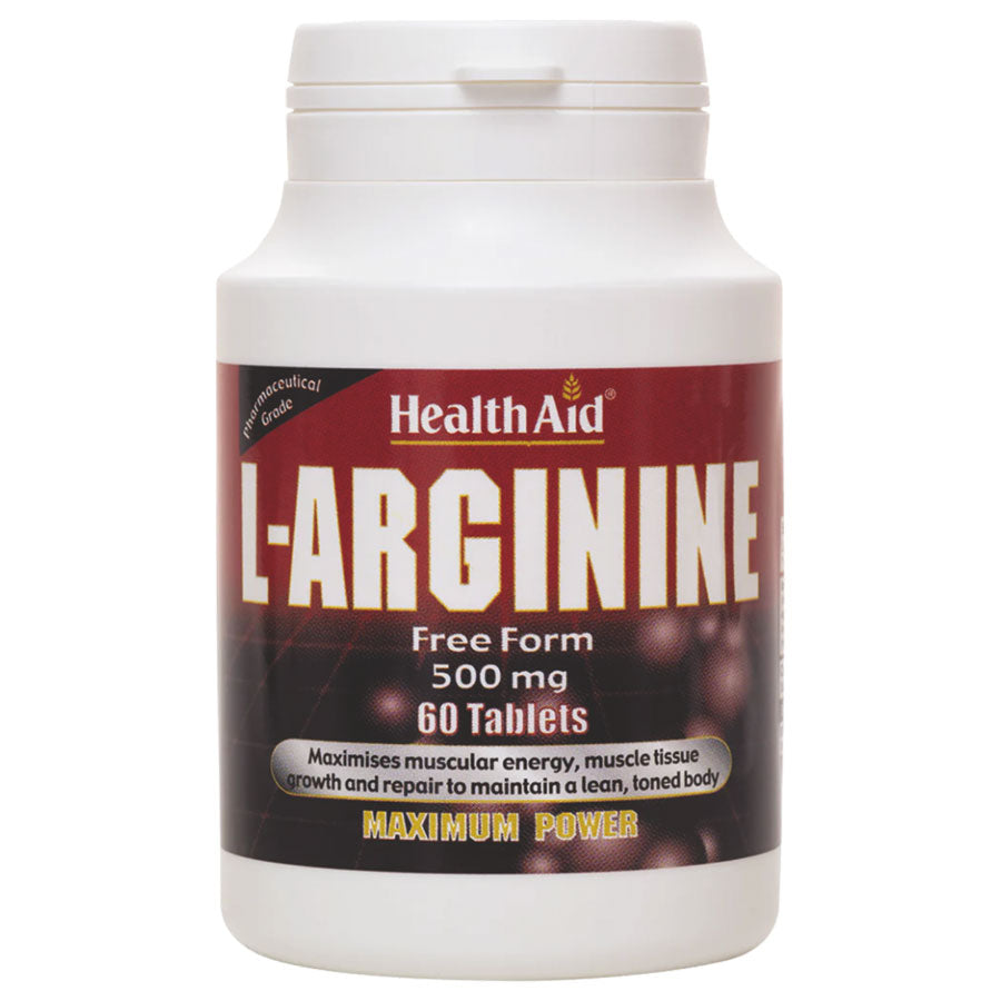 L-Arginine 500mg 60tabs