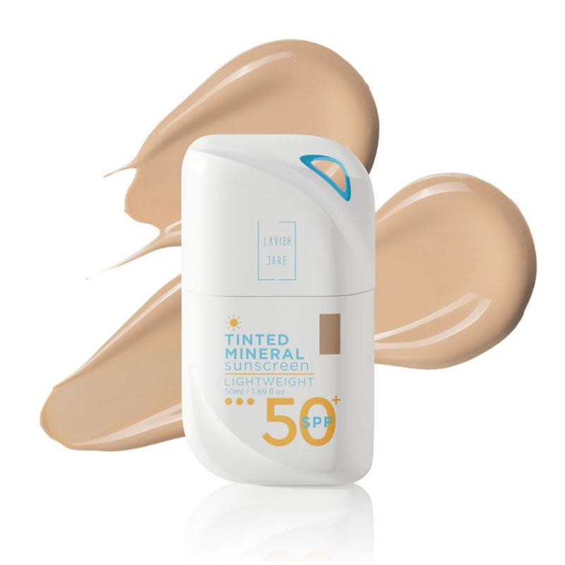 Tinted Mineral Sunscreen SPF50 No2 Medium Shade 50ml