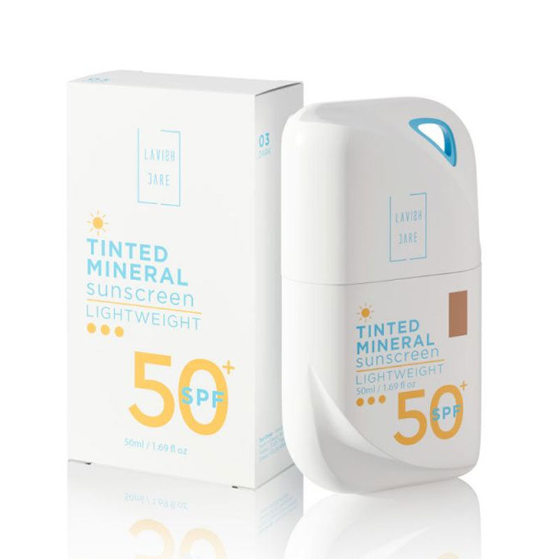 Tinted Mineral Sunscreen SPF50 No Dark Shade 50ml