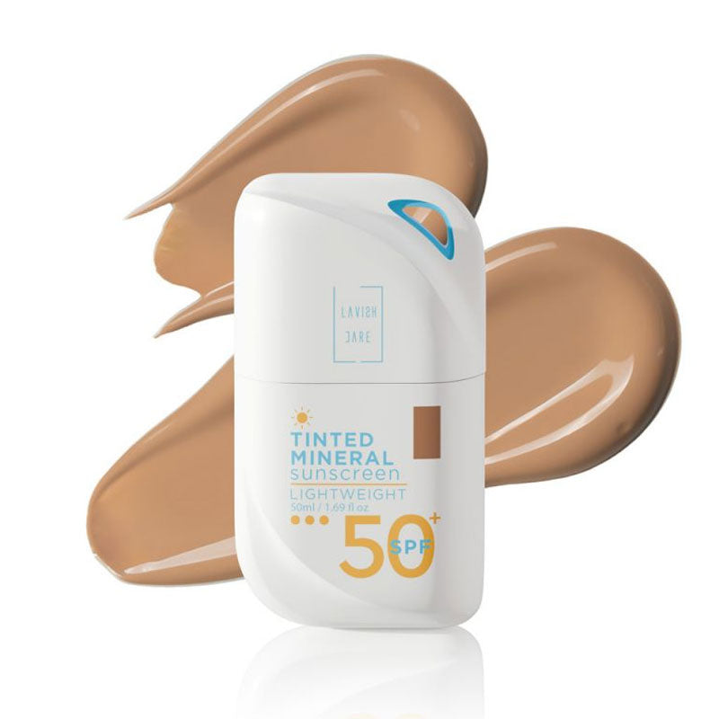 Tinted Mineral Sunscreen SPF50 No Dark Shade 50ml