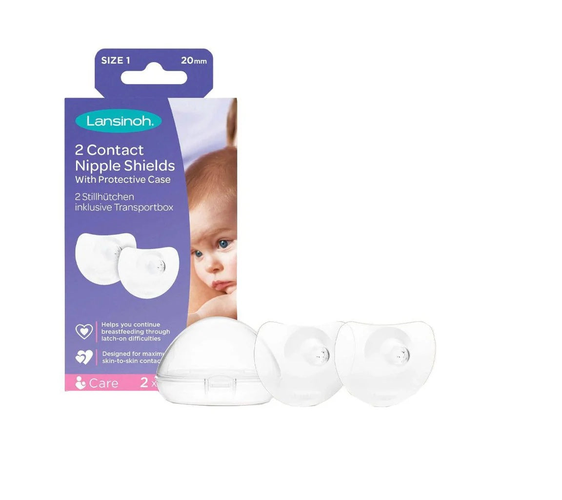 Contact Nipple Shields (20mm) With Case 2pcs