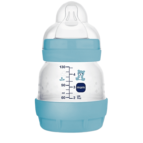 Plastic Easy Start Anti-Colic Blue Bottle 0m+ 130ml 1pc