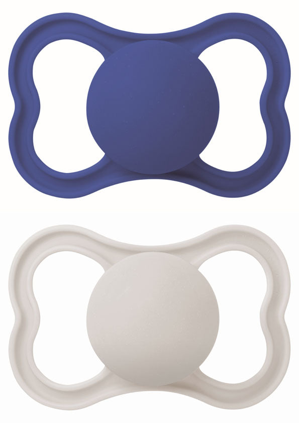 Supreme Silicone Soother 6-16m Blue 245SBc 2pcs