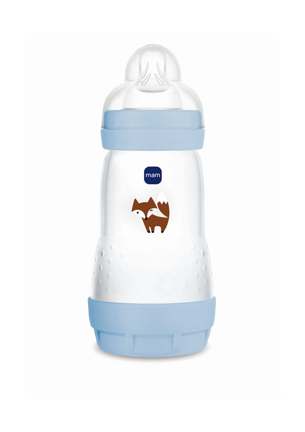 Plastic Anti-Colic Bottle 2m+ Blue (351SBc) 260ml
