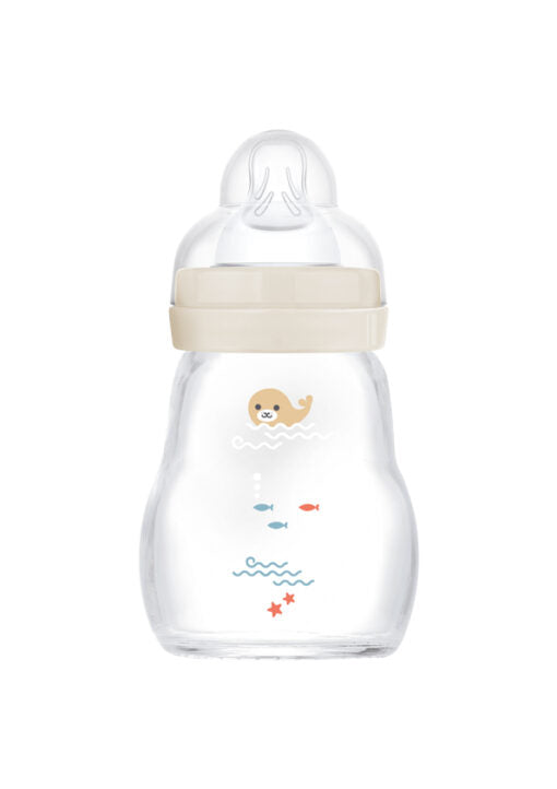 Feel Good Glass Bottle Cream 0+m (370SU) 170ml