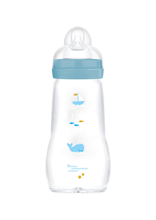 Feel Good Glass Bottle Light Blue Forest 2m+ (377SB) 260ml
