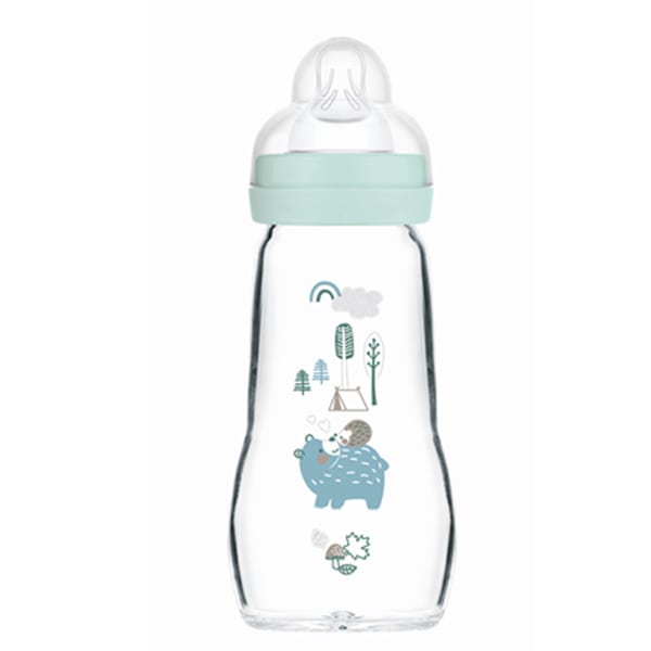 Feel Good Glass Bottle Light Blue Forest 2m+ (377SB) 260ml