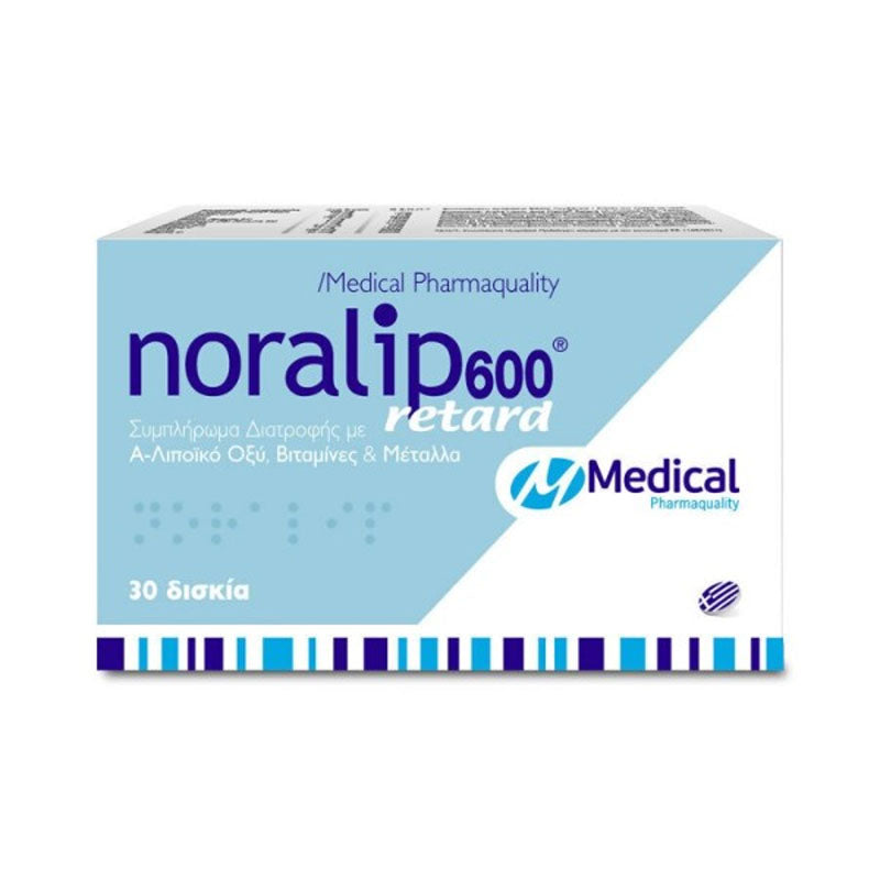 Noralip 600 Retard 30tabs