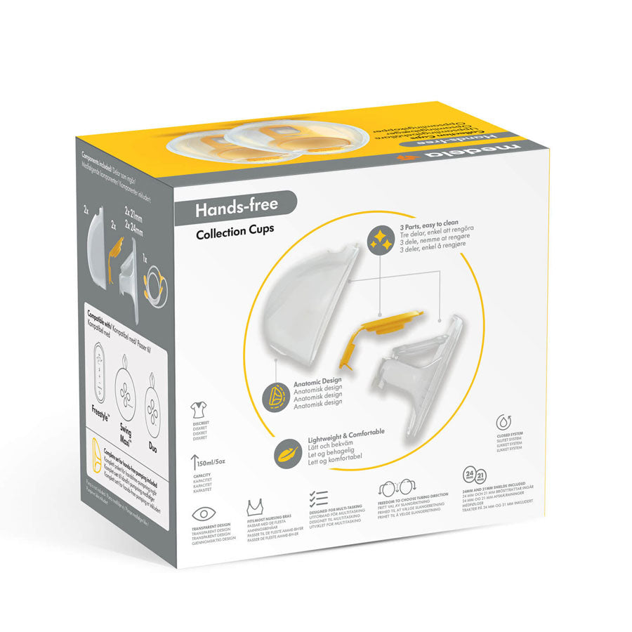 Swing Maxi Hands-Free Cups Double Collection Set