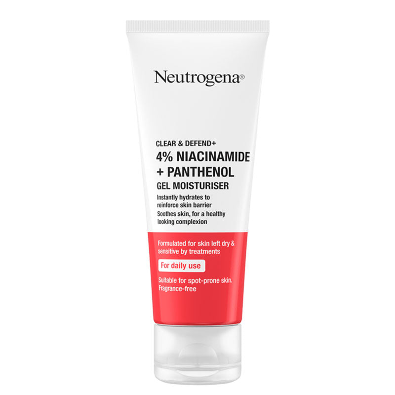 Clear & Defend+ 4% Niacinamide & Panthenol Gel Moisturiser 50ml