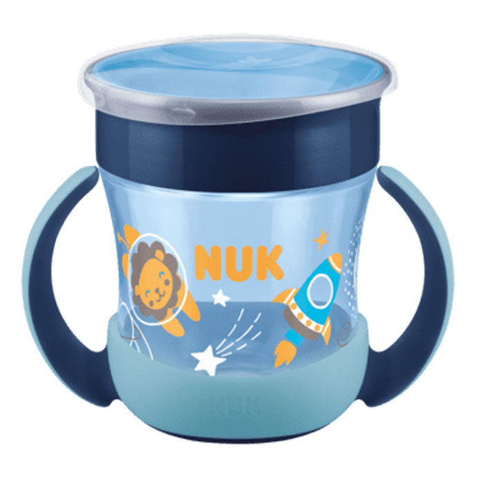 Mini Magic Cup Night with Drinking Rim and Lid Blue 6m+ 160ml
