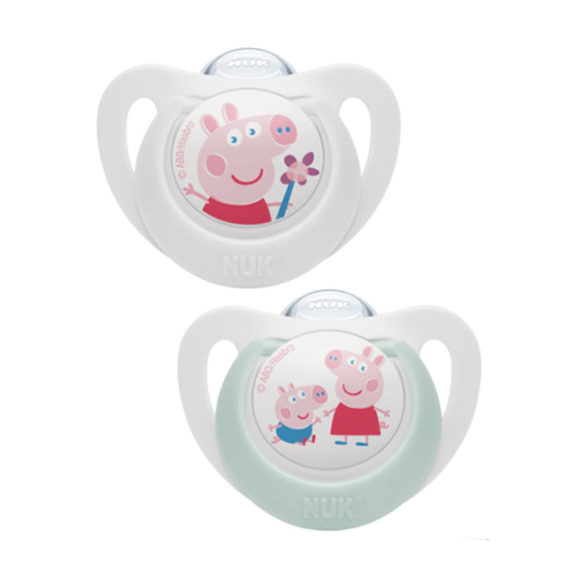 Peppa Pig Star Πιπίλα Σιλικόνης 18-36m 1pc