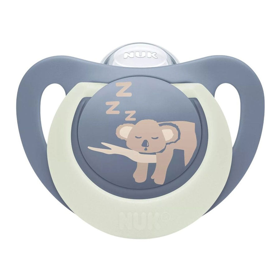 First Choice Night Silicone Soother 18-36m Koala 1pc