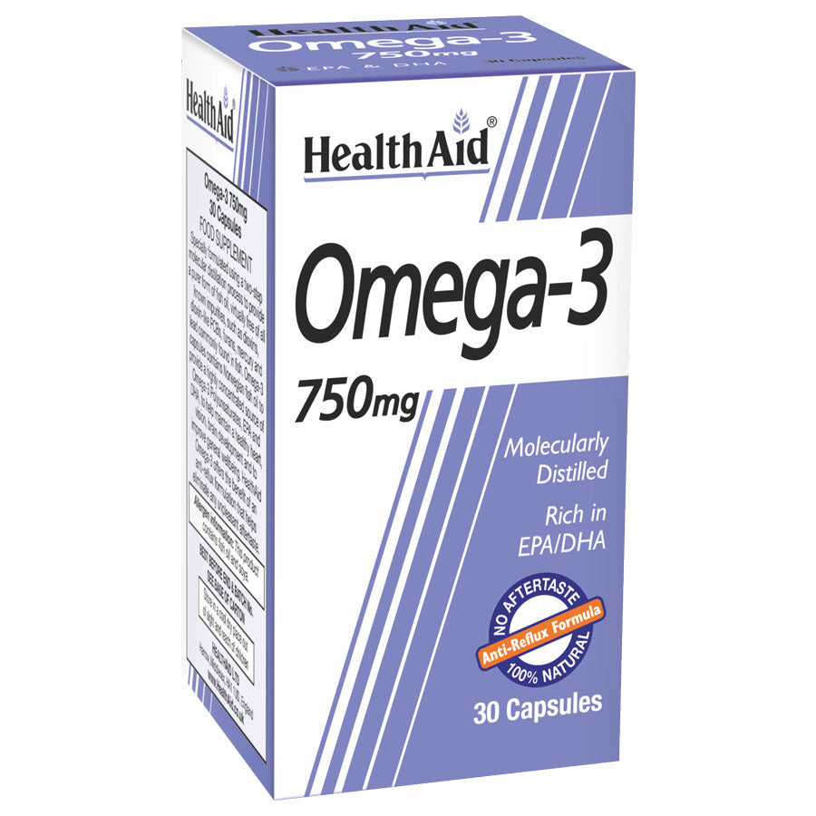Omega-3 750mg (epa 425mg, dha 325mg) 30caps