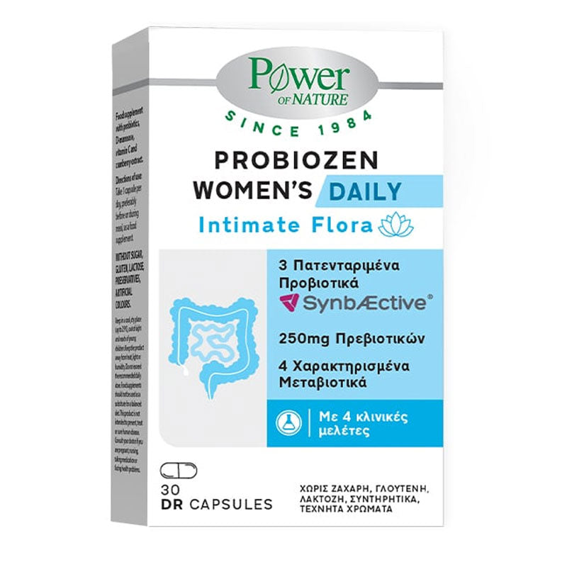 Power of Nature Platinum Range Probiozen Women's Daily Intimate Flora 30caps