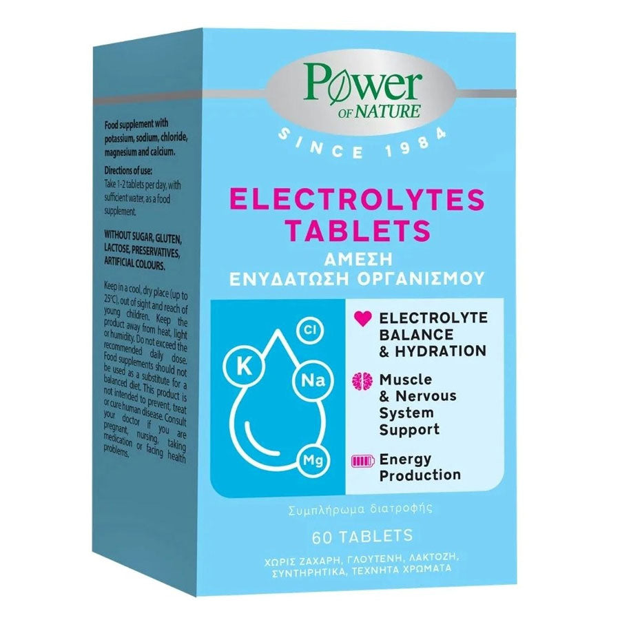 Power of Nature Electrolytes 60tabs