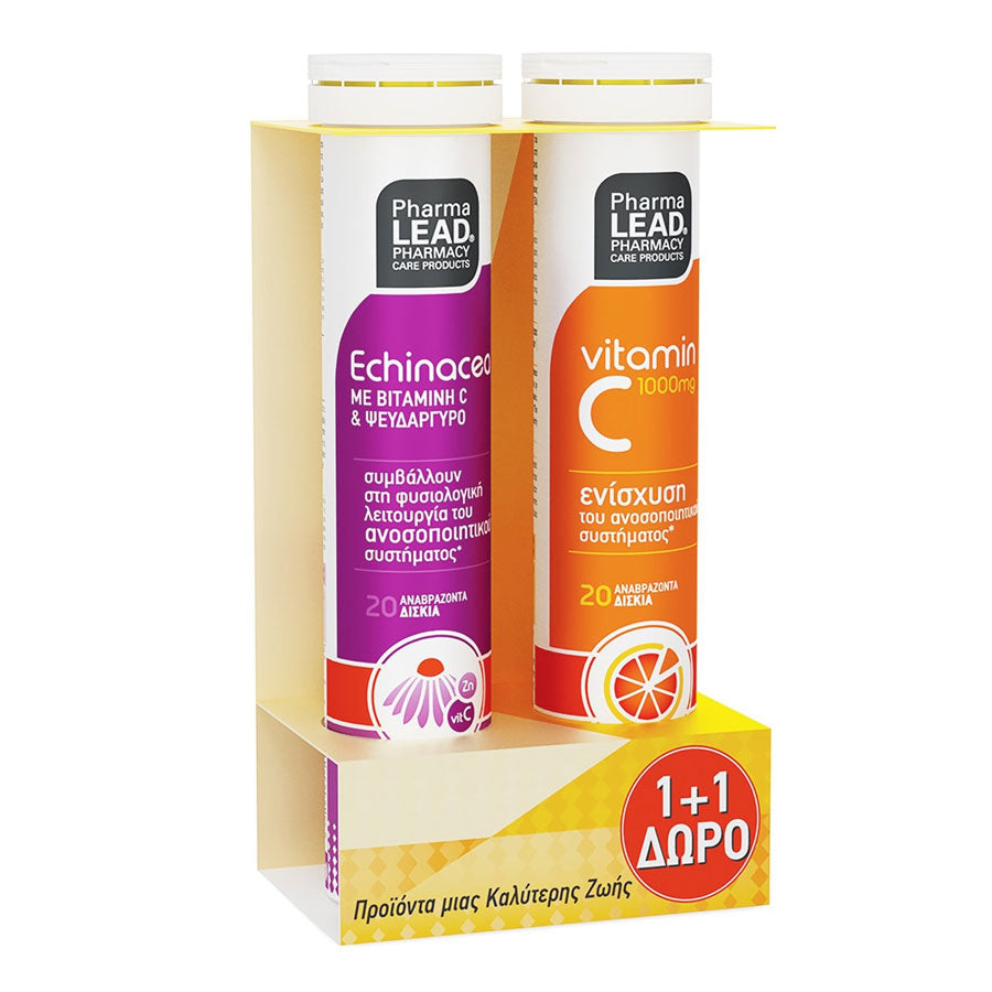 Echinacea 20eff.tabs & FREE Vitamin C 1000mg 20eff.tabs
