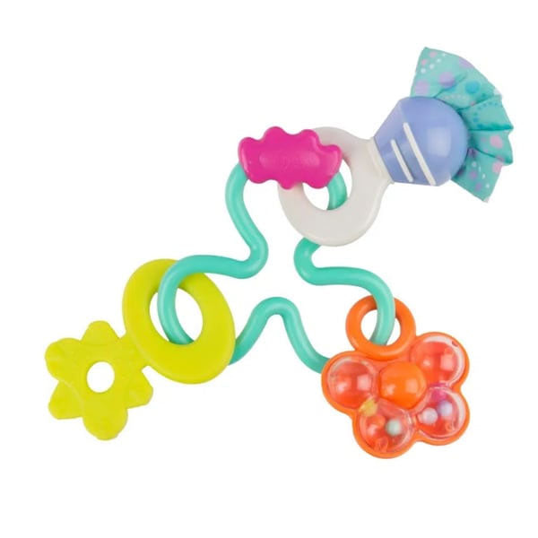 Twirly Whirly Teething Rattle 1pc