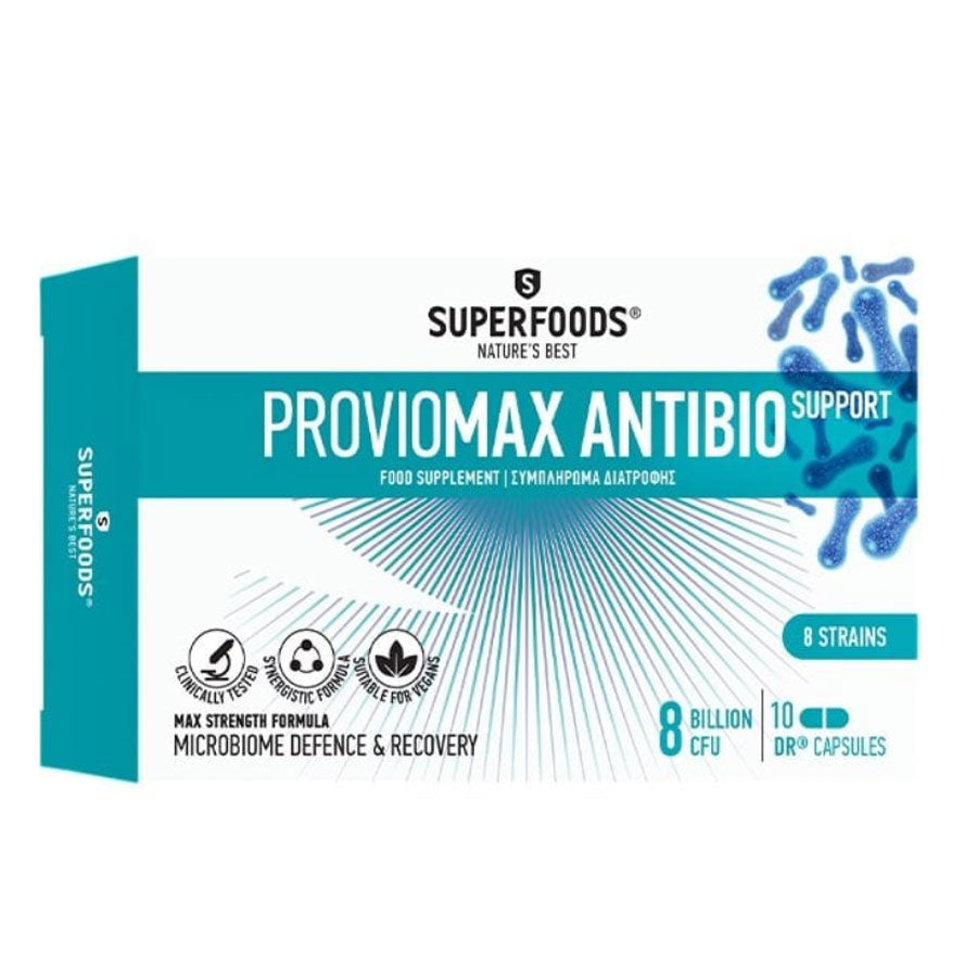 Proviomax Antibio Support 8 Billion CFU 10caps