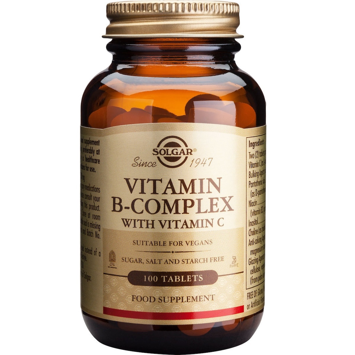 B-complex with Vitamin C 100tabs