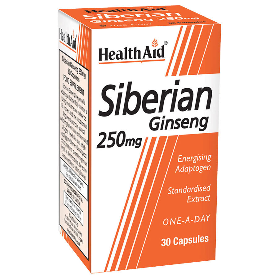 Siberian Ginseng Extract 250mg 30caps