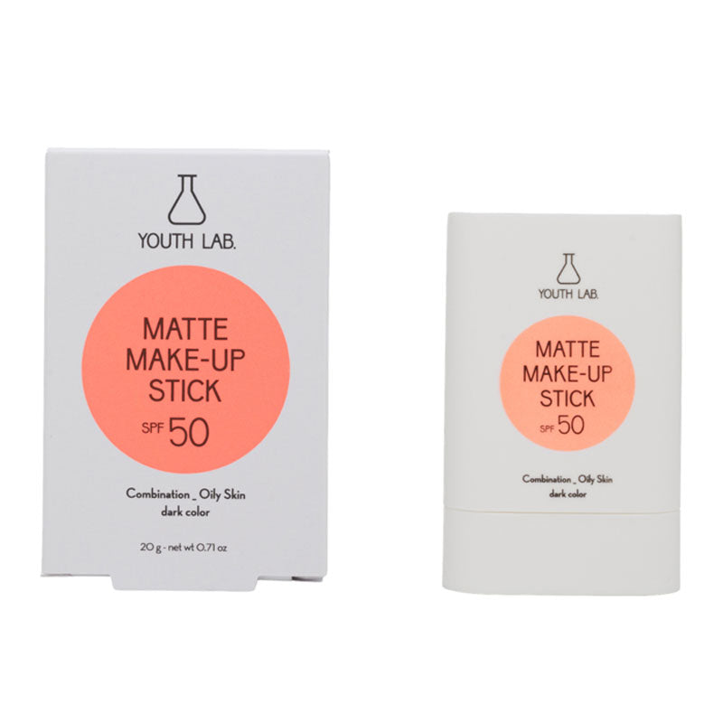 Matte Make-Up Stick Sunscreen Stick Dark SPF50 20gr