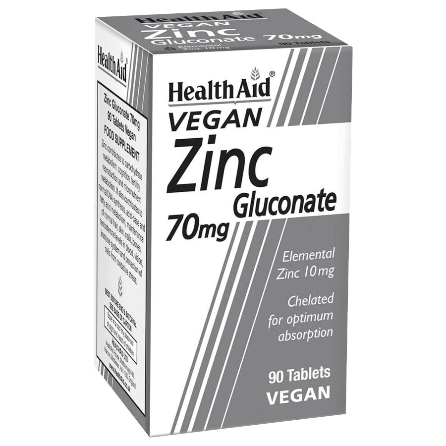 Zinc Gluconate 70mg 90tabs